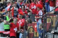 Die Schweizer Fans in Ekstase