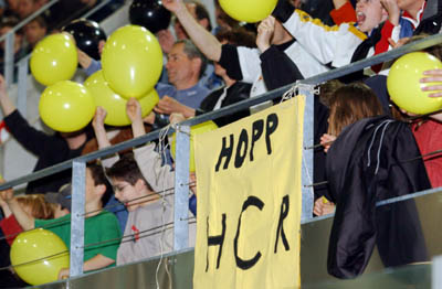 Tolle Stimmung im PlayOff-Halbfinal