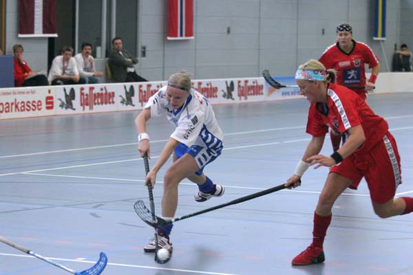 Karolina Widar beim EC 2004