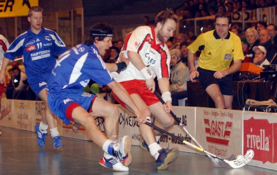 Roger Stegmann zu Chur Unihockey