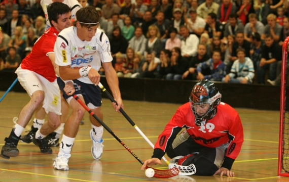 Ein Spiel, das Freude macht am Unihockey