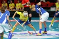 Start zum Spiel Schweden-USA