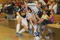 Kampf an der Bande zwischen Lopez und Steffen