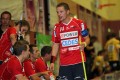 Captain Pfiffner motiviert die Mitspieler