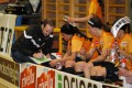 Headcoach Disch mit taktischen Anweisungen 