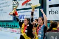 Vitetti und Marti beim Meisterjubel