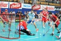 Sami Koski versuchts alleine gegen Richter und Rytych