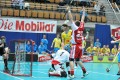 Philipp Fankhauser bejubelt den Schweizer Treffer