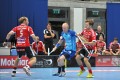 Svensson im Sanchwich zwischen Kanebjörk und Paulsson