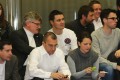 Petteri Nykky und Marc Wolf als Zuschauer