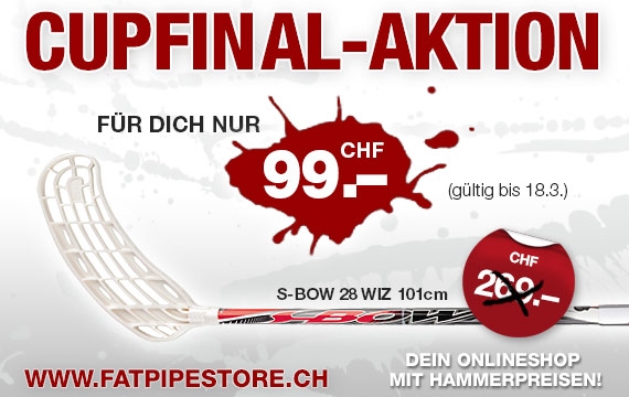 Hammeraktion zum Cupfinal