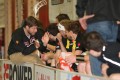 Rolf Kern instruiert die Spieler