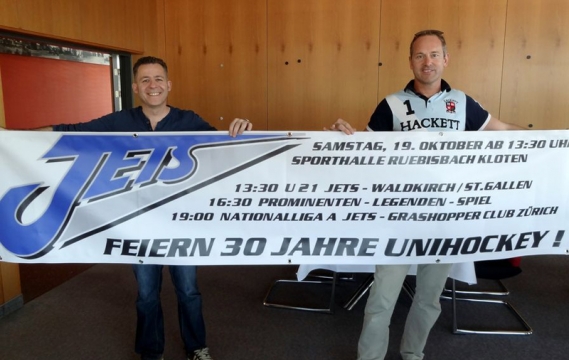Die Jets feiern 30 Jahre Unihockey Die Jets feiern 30 Jahre Unihockey