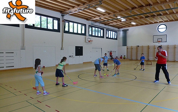 swiss unihockey bei  «fit4future»