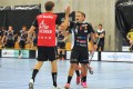 Jens Frejd holt Mika Hautaniemis Glückwunsch ab