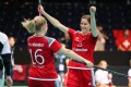 Torjubel von Sonja Putzi und Céline Chalverat