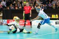 Emelie Frisk hält den Penalty von Alisa Pöllänen