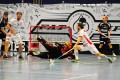 Alain Morello im Tor von Unihockey Ticino