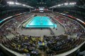Arena Riga mit 6445 Zuschauern