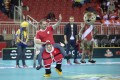 Die Schweizer Fans sorgen in Riga für Stimmung