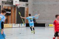 Stuermer Samuel Pfiffner #6 (Sarganserland) bejubelt seinen Entscheidenden Treffer in der Verlaegnerung