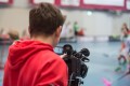Auch der Kameramann ist im Bilde