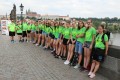 U16 der Girls auf der Karlsbrücke