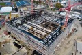 WIN4-Sportarena im Bau