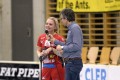Remo Cozzio interviewt Céline Chalverat
