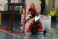 Red Lions Torhüterin Larissa Hollenstein (Red Lions#1) schnappt sich den Ball