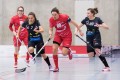 Andrea Ressnig (UH Red Lions Frauenfeld #90), Melea Brunner (R.A. Rychenberg Winterthur #7)