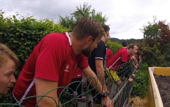 Sommertraining kann hart sein