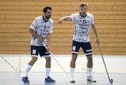 Floorball Fribourg mit einem Lauf