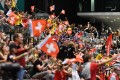 Die Schweizer Fans freuts