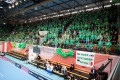 Die grüne BEO-Wand im Cupfinal