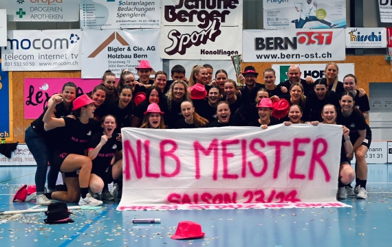 Lejon Zäziwil feiert NLB-Meistertitel