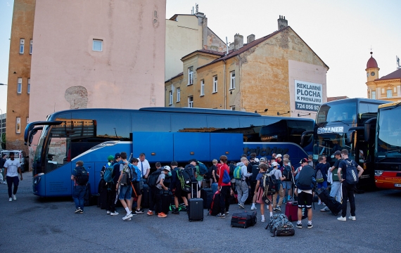 Zentralschweizer Delegation in Prag angekommen