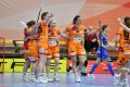 Die Paradelinie von Piranha im Cupfinal