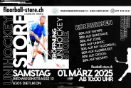 Eröffnung Unihockey-Store 1. März in Dietlikon