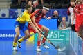 Janis Reusser deckt den Ball ab