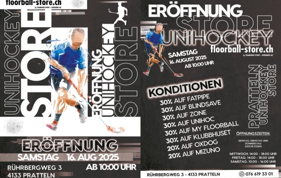 Unihockey-Store in Pratteln